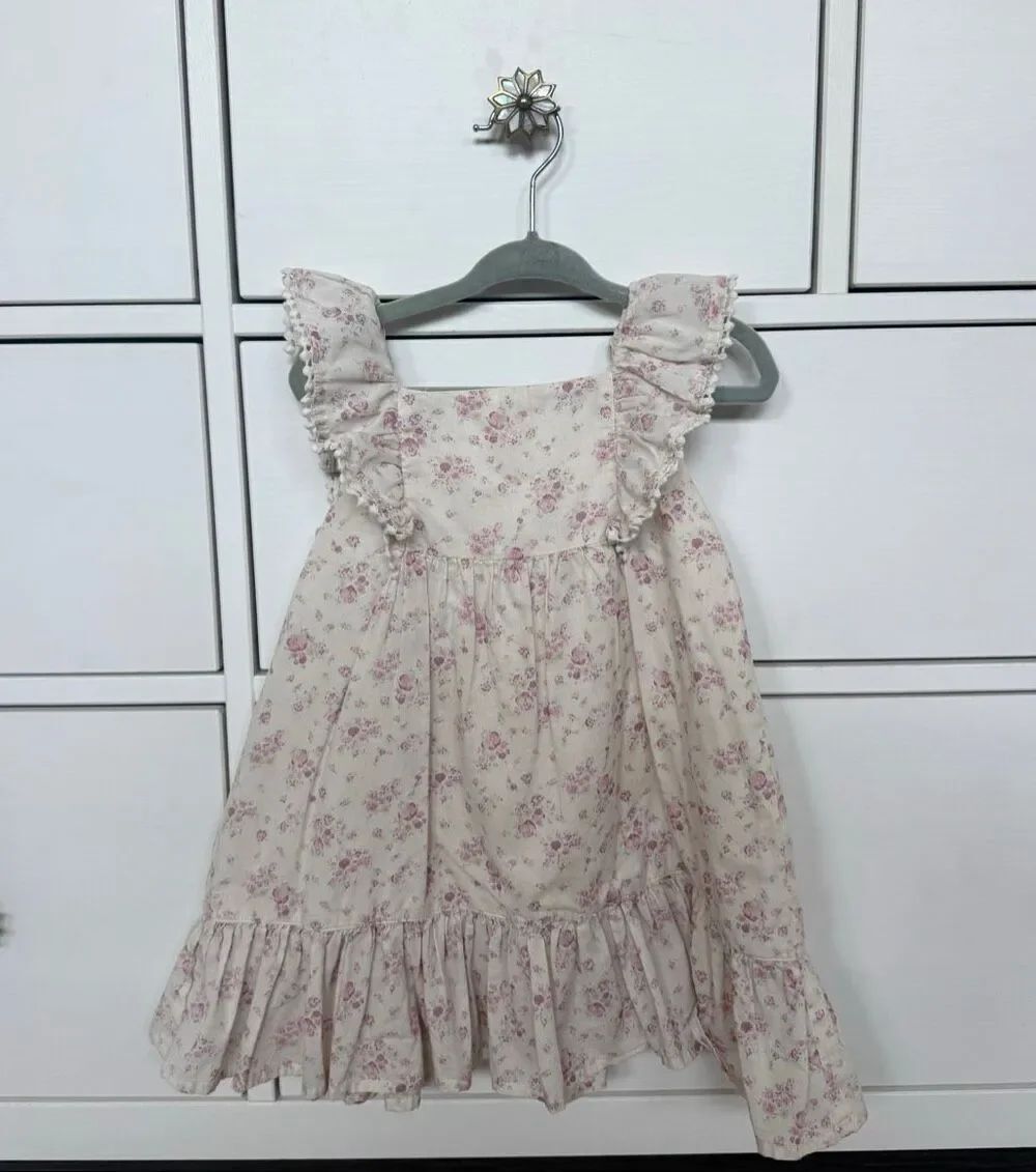 Jamie Kay 2 Toddler Girl Organic Cotton Floral Dress